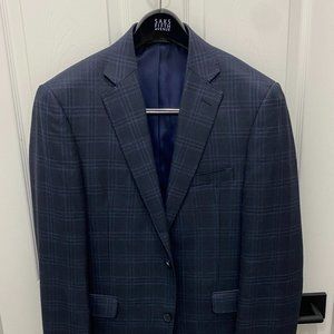 Saks Fifth Avenue Checked Blazer Slim Fit 40R